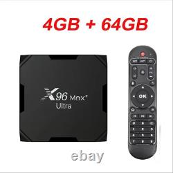 X96Max+ Ultra TV Box Android 11 Amlogic S905X4 4GB 32GB TVBOX AV1 8K WiFi BT M