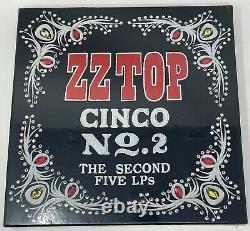 ZZ TOP Cinco No. 2 The Second Five LPs vinyl 5-LP Box Set NEW SEALED