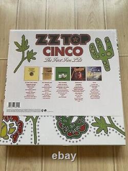 ZZ z z TOP Cinco The First Five Record 2017 vinyl Record Box Set NEW Rock F3