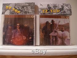 Zz Top Chrome Smoke & B. B. Q 4 CD Box Set With Two Books New Sealed